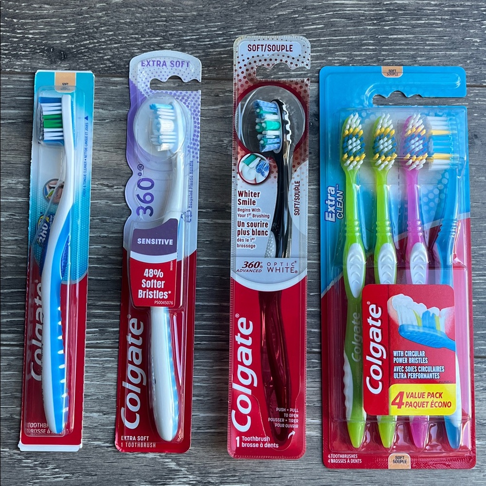 Lot of NEW Colgate Toothbrushes- Variety